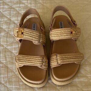 Steve Madden Big Mona Woven Sandals